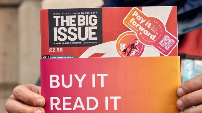 The Big Issue Launches “Resellable” Magazine in Print Media First